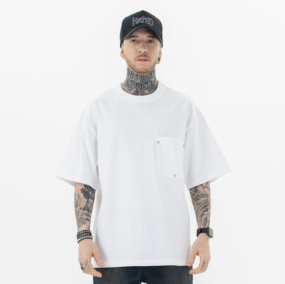 Triangle Patch Cotton Tee