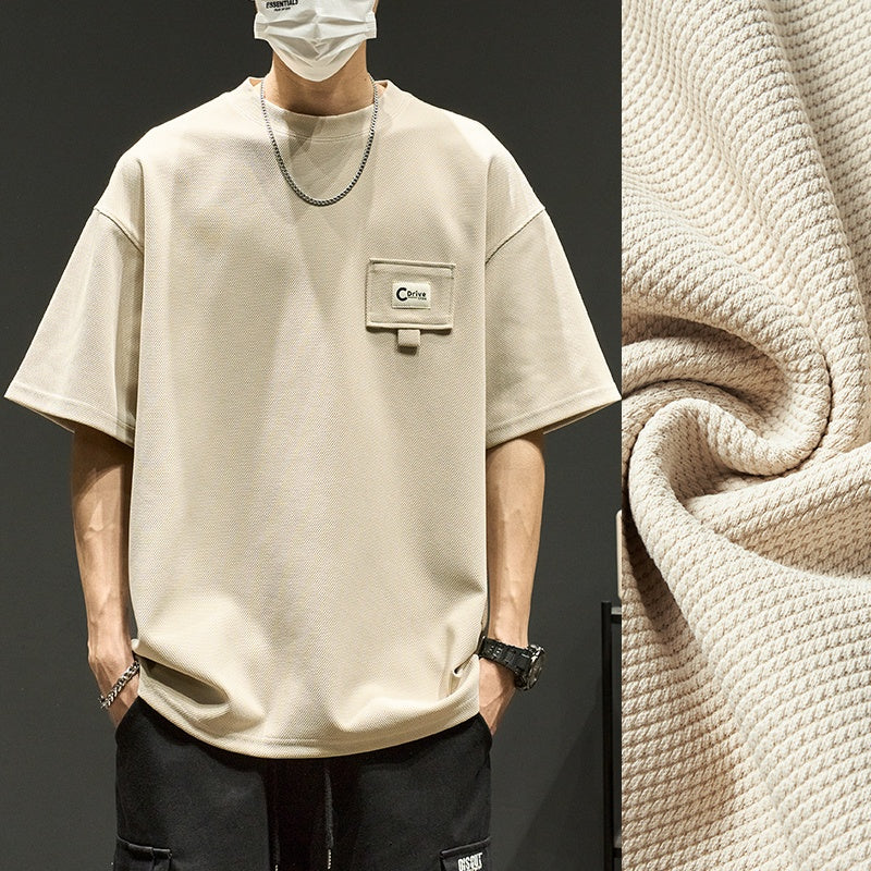 "C-Drive" Waffle Knit Tee