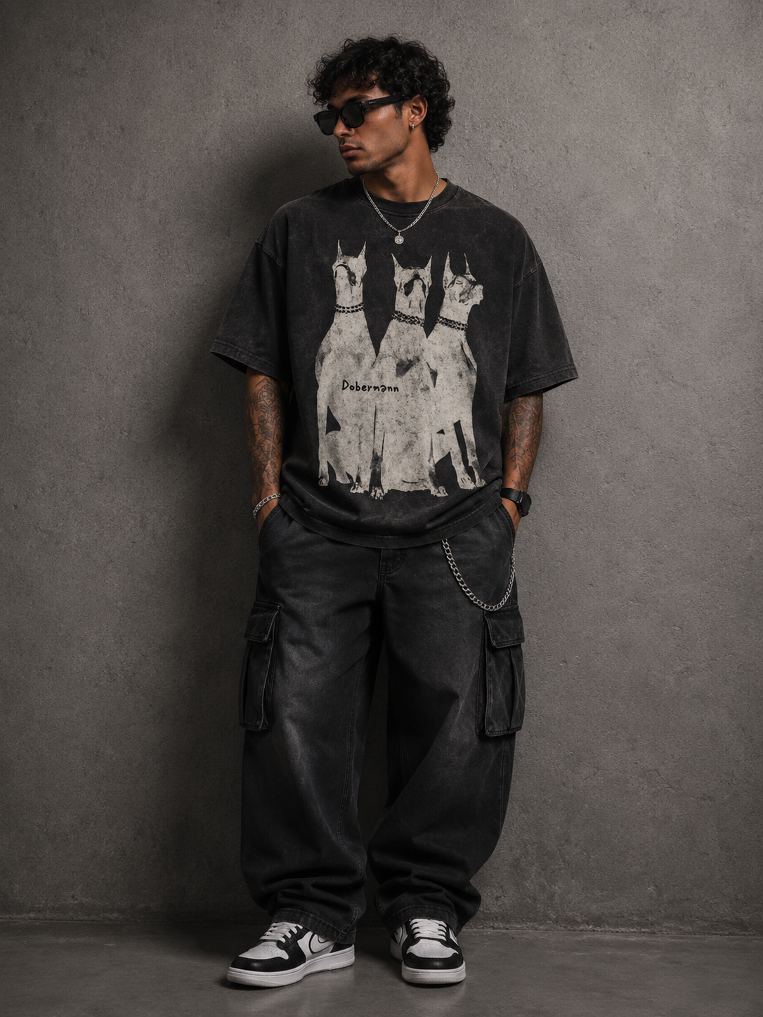 Doberman Division Street Tee