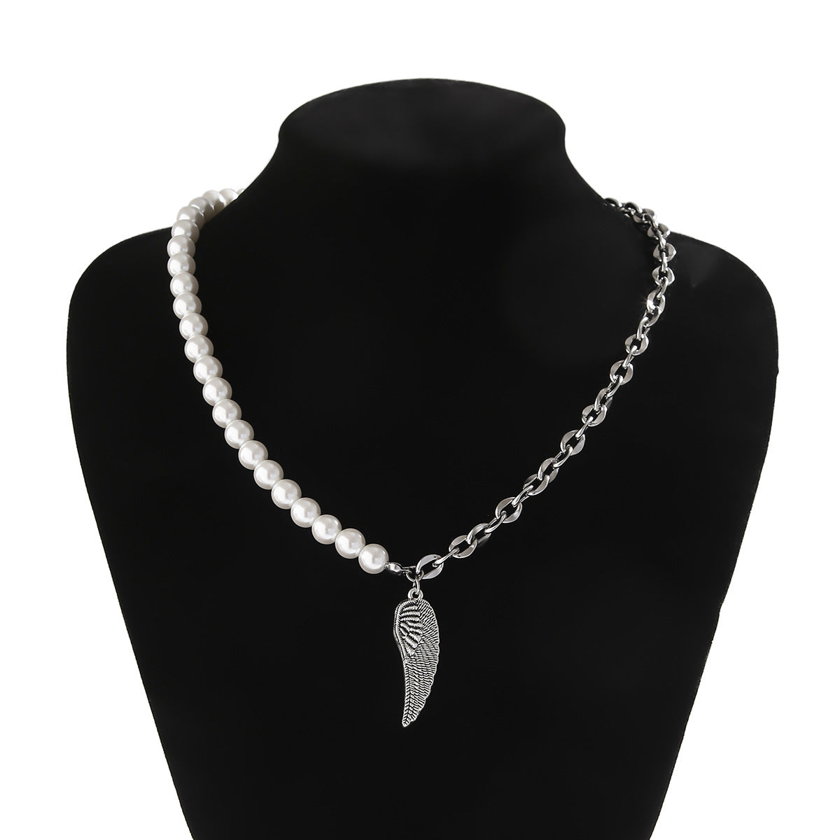 Pearl Stitch Necklace