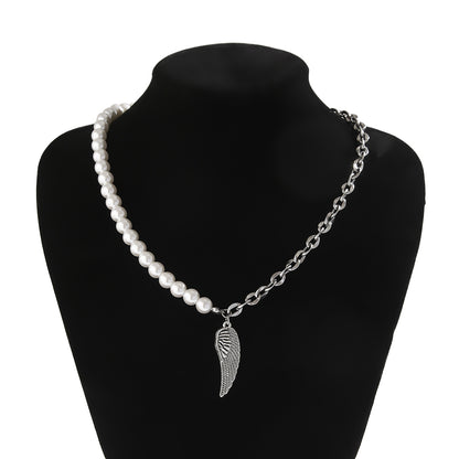 Pearl Stitch Necklace
