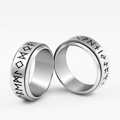 Titanium Steel Rotatable Ring