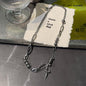 Novien Rivet Splicing Chain Necklace