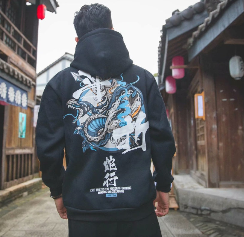 Japanese Graphic Hoodie