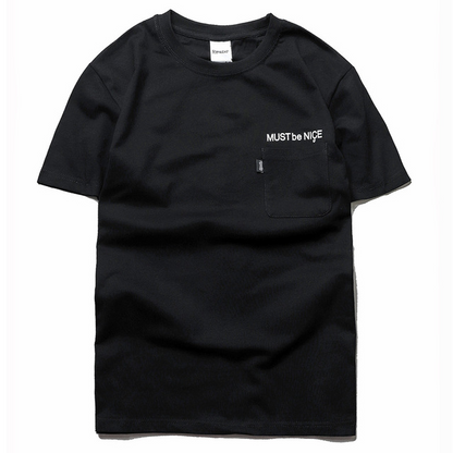 Cotton loose short sleeve T-shirt