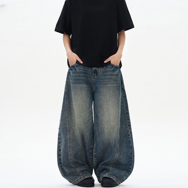 Tie Dye Bootcut Jeans