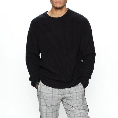 Crew Neck Casual Sweater