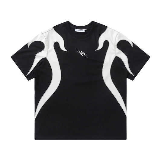 Contrast Panel Tee