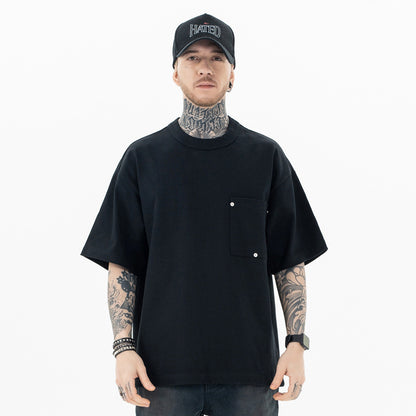 Triangle Patch Cotton Tee