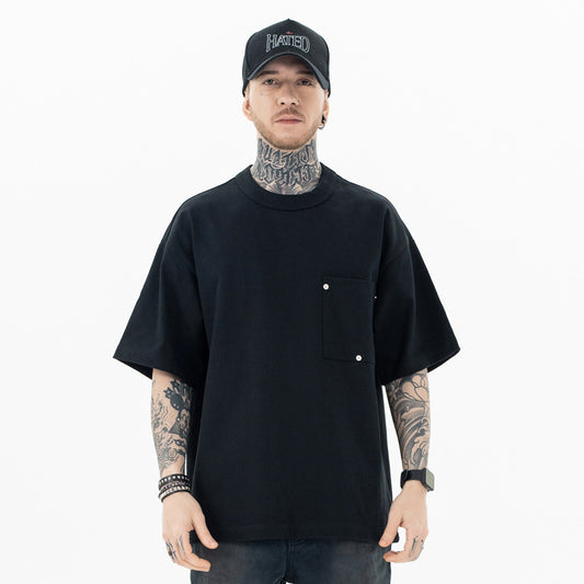 Triangle Patch Cotton Tee