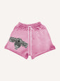 Vintage Graphic Casual Shorts
