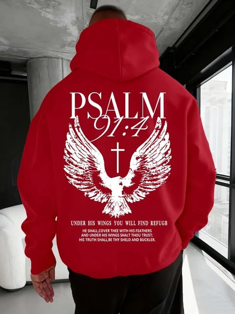 Loose Hooded Sweatshirt