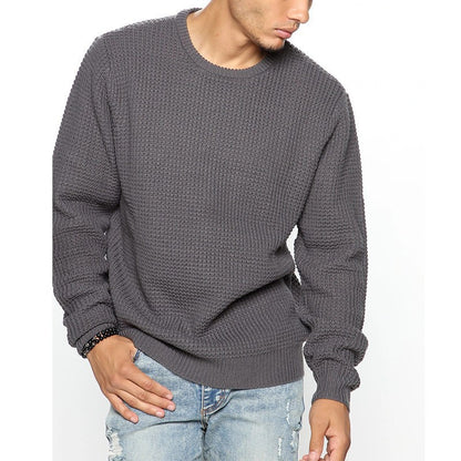 Crew Neck Casual Sweater