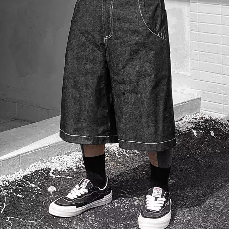 Loose-Fit West Coast Denim Shorts