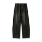 Washed Wide Leg Denim Jeans