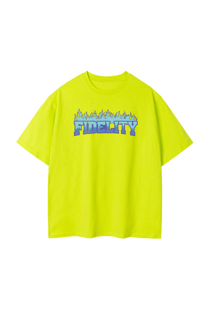 Flame Pure Cotton Casual Tee