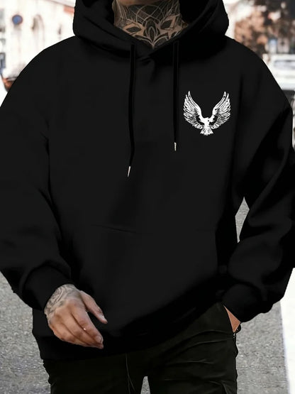 Loose Hooded Sweatshirt