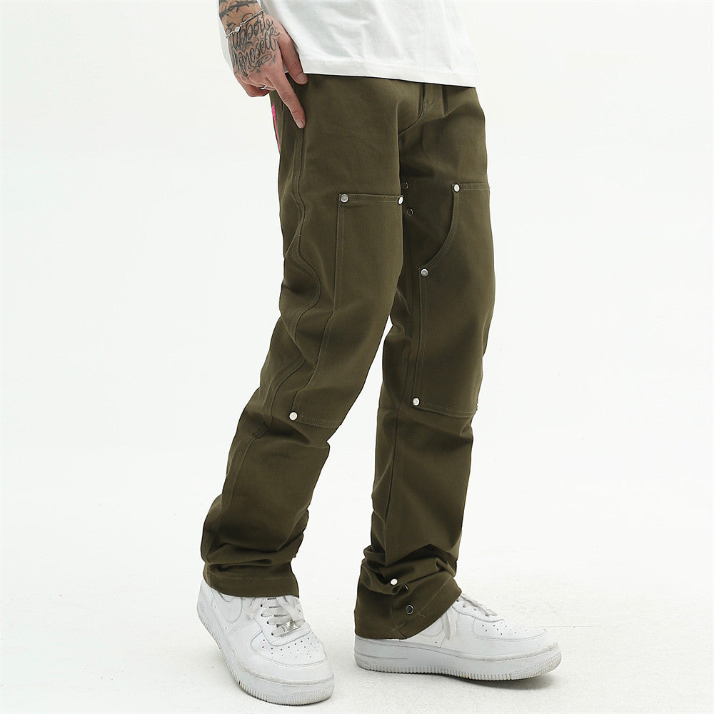 Lucky 7 Embroidered Jeans