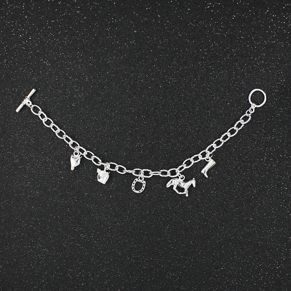 Horse Charm Bracelet
