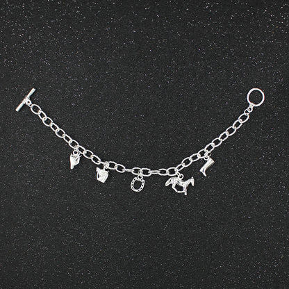 Horse Charm Bracelet