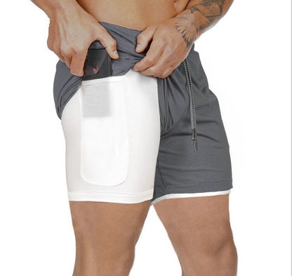 Pocket Compression Shorts front view
