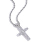 Diamond Cross Chain Necklace