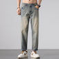 Washed Slim Fit Denim