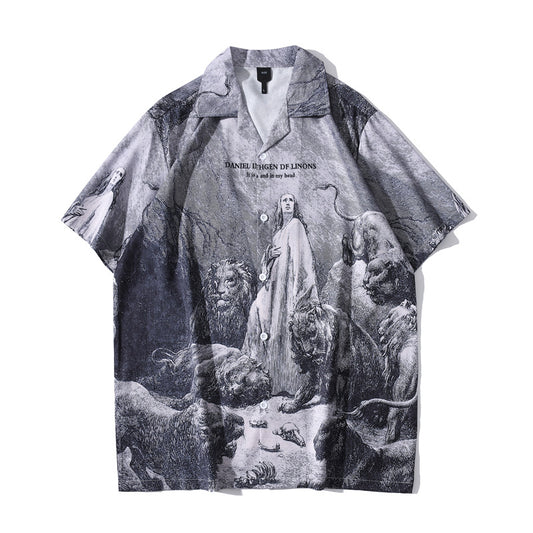 Vintage Lion Resort Shirt