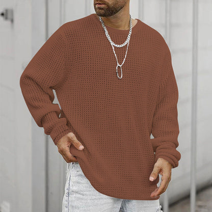 Crew Neck Casual Sweater