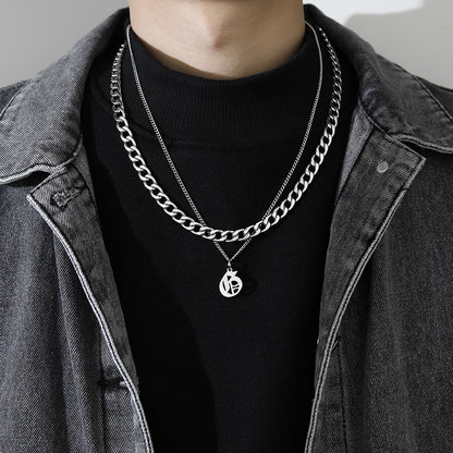 Letter Pendant Necklace