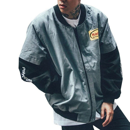 Graphic Varsity Jacket