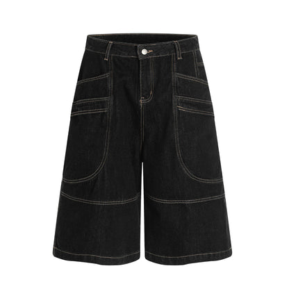 Retro Denim Shorts