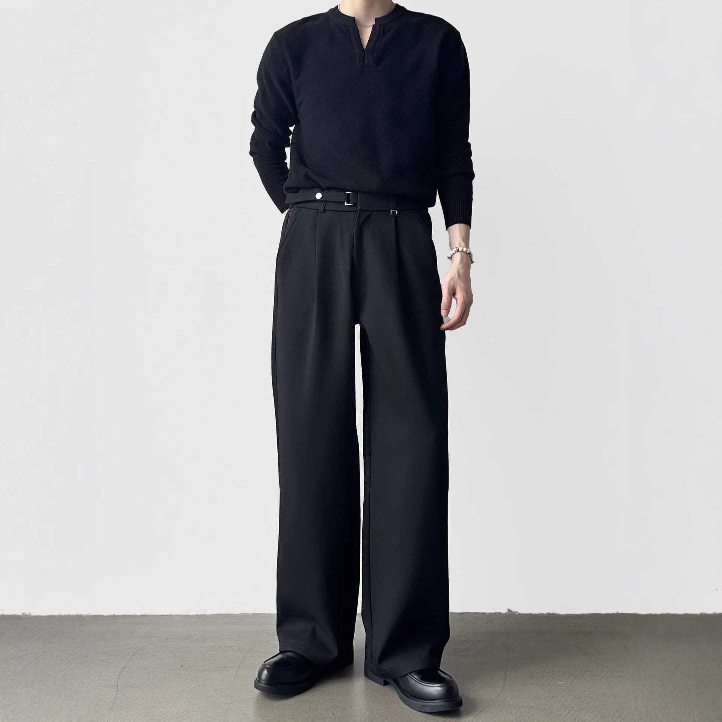 Loose Draping Suit Pants