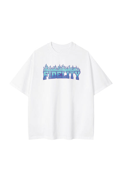Flame Pure Cotton Casual Tee