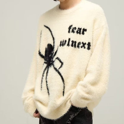 Spider Graphic Sweater