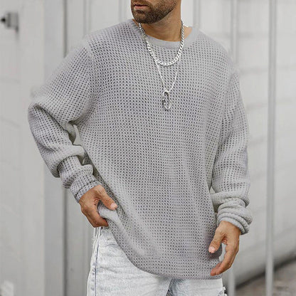 Crew Neck Casual Sweater
