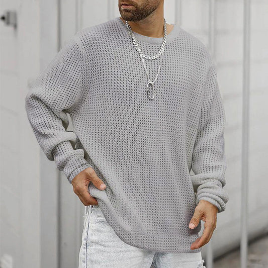 Crew Neck Casual Sweater