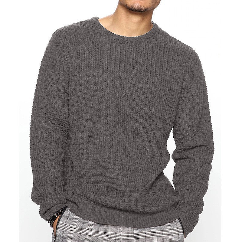 Crew Neck Casual Sweater