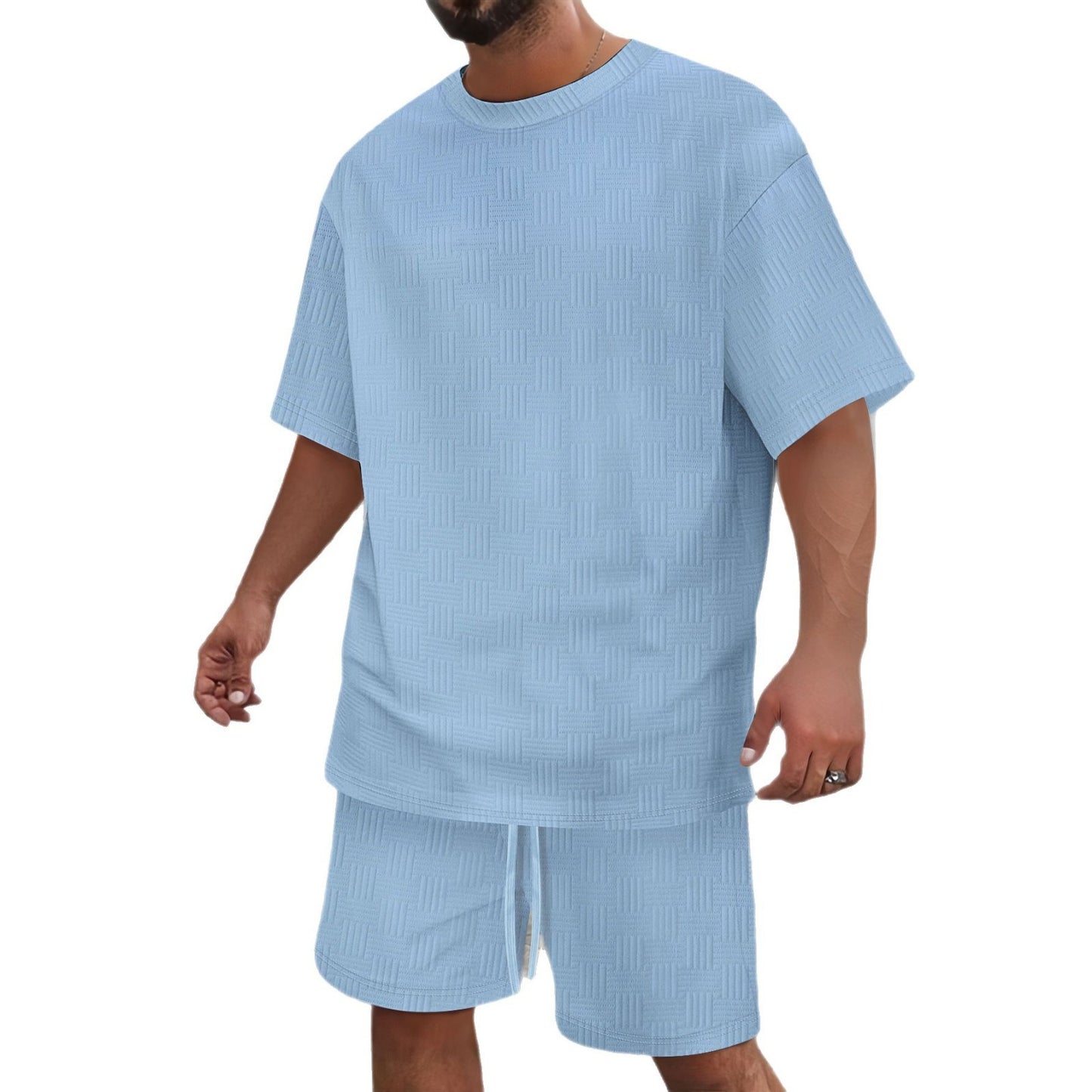Casual Suit Shorts Tee