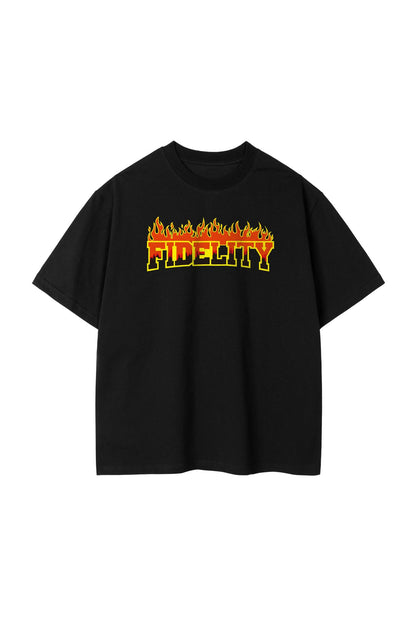 Flame Pure Cotton Casual Tee