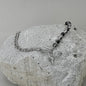 Sterling Beaded Pendant Necklace