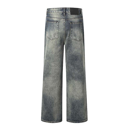 Distressed Denim Jeans