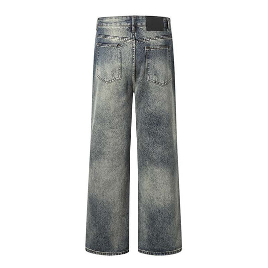Distressed Denim Jeans