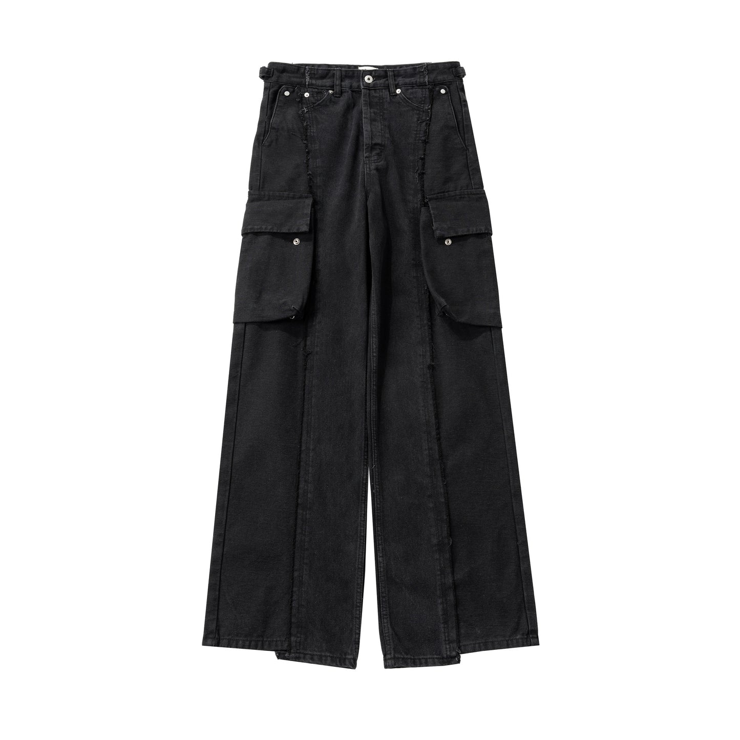 American Stitching Cargo Jeans