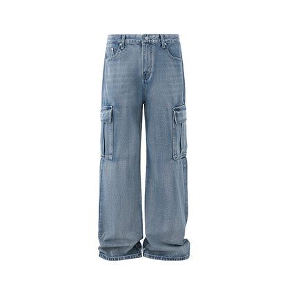 loose straight workwear jeans