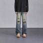 Two Tone Ripped Jeans