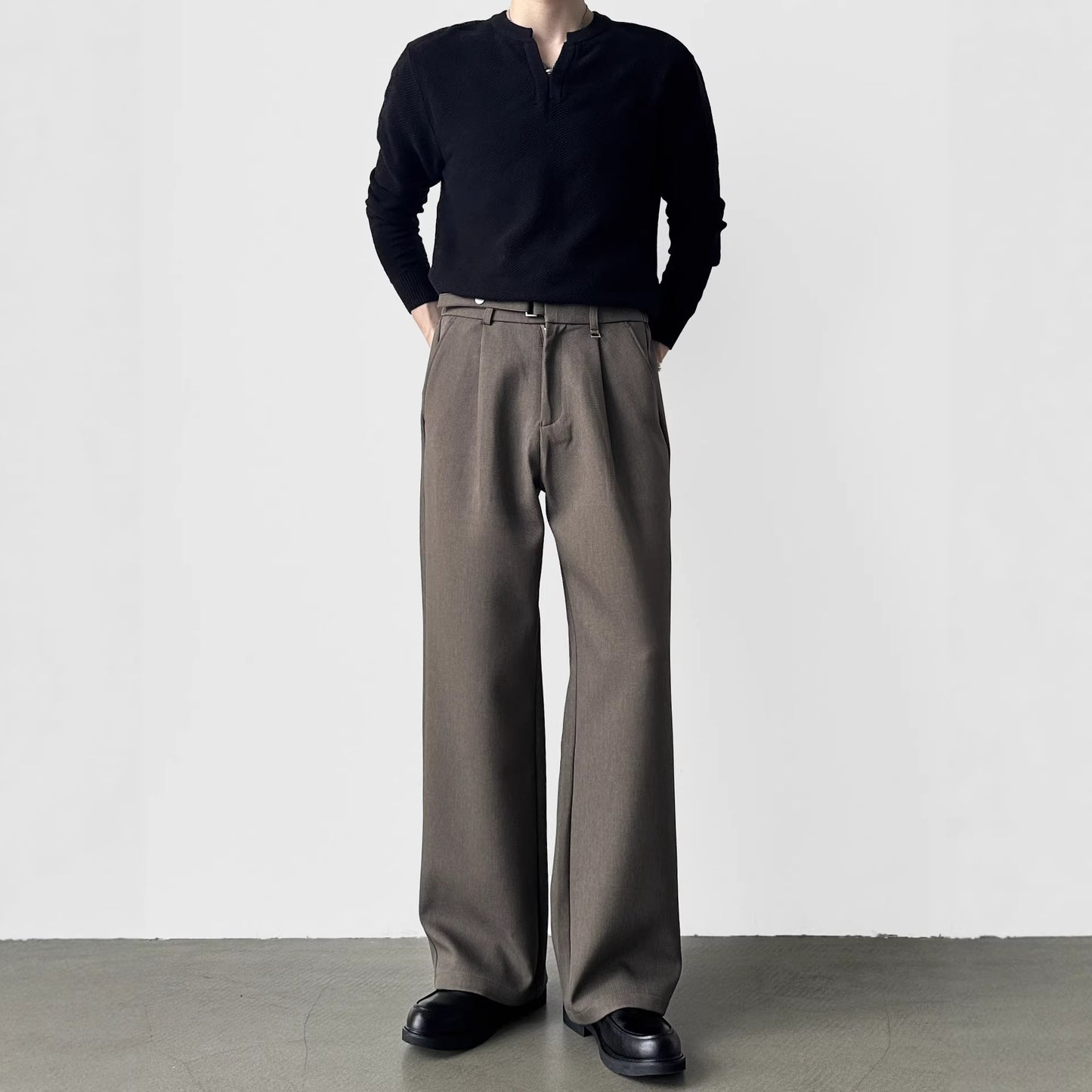Loose Draping Suit Pants