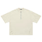 Half Zip Oversized Tee