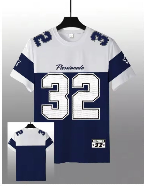 digital print casual sports t-shirt