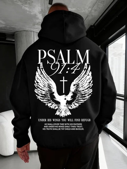 Loose Hooded Sweatshirt